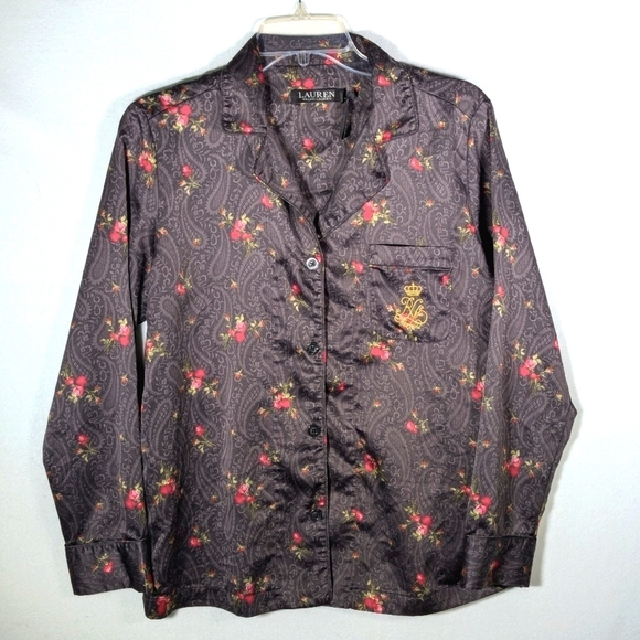 Lauren Ralph Lauren Other - Ralph Lauren Floral Paisley Pajama Top S